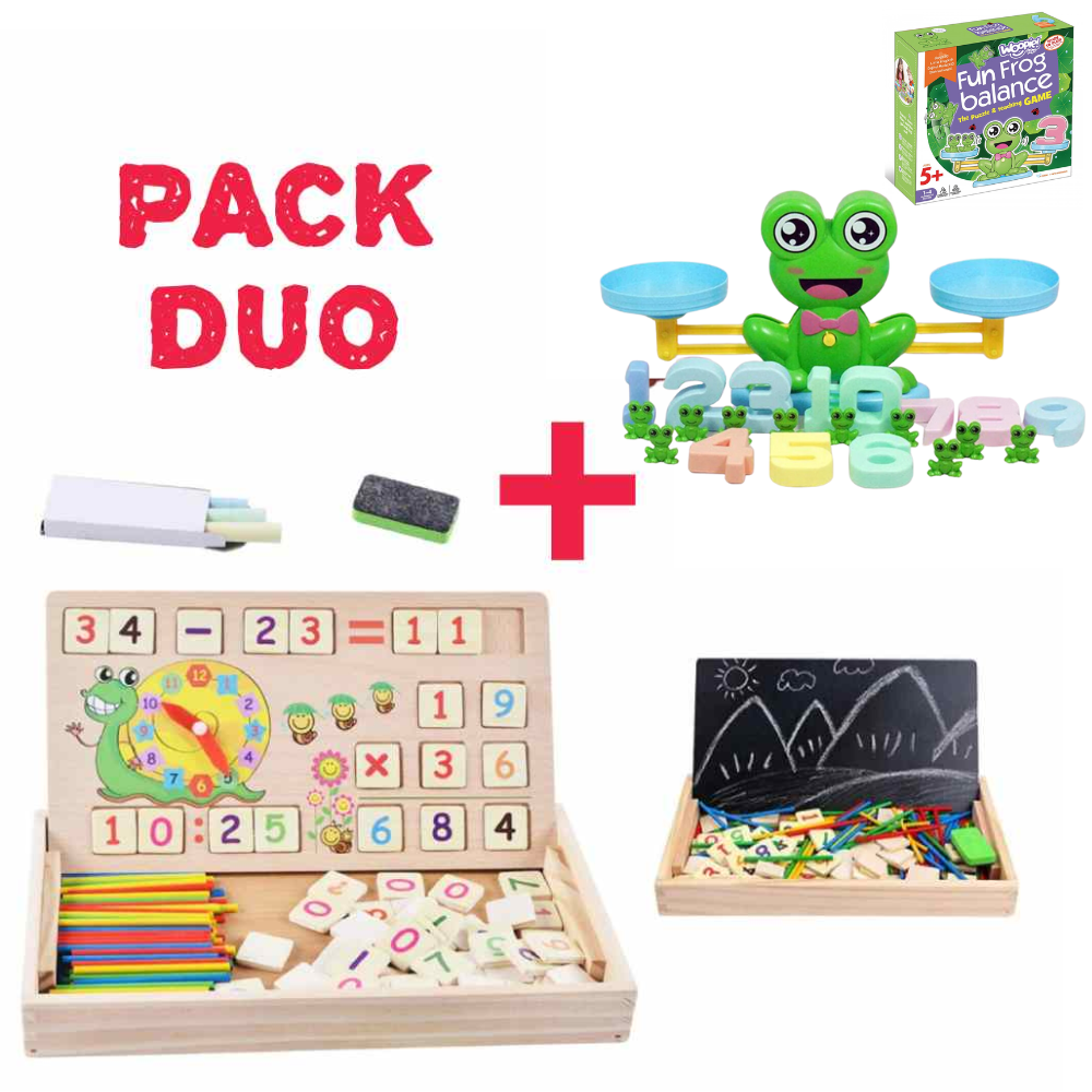 Pack d'Éveil Mathématique et Créatif - حزمة تنمية الرياضيات والإبداع