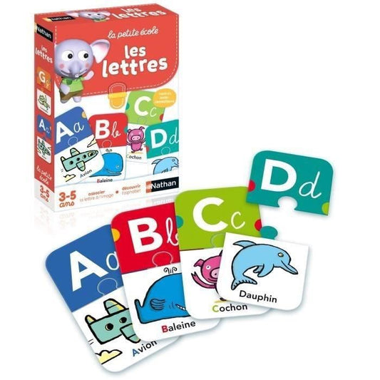 Nathan - La Petite École, Les Lettres : Apprendre l'Alphabet en S'amusant ناثان - المدرسة الصغيرة، الحروف: تعلم الأبجدية باللعب