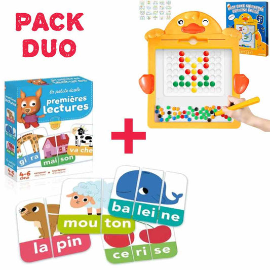 Pack Duo Apprentissage Précoce - حزمة الثنائي للتعلم المبكر