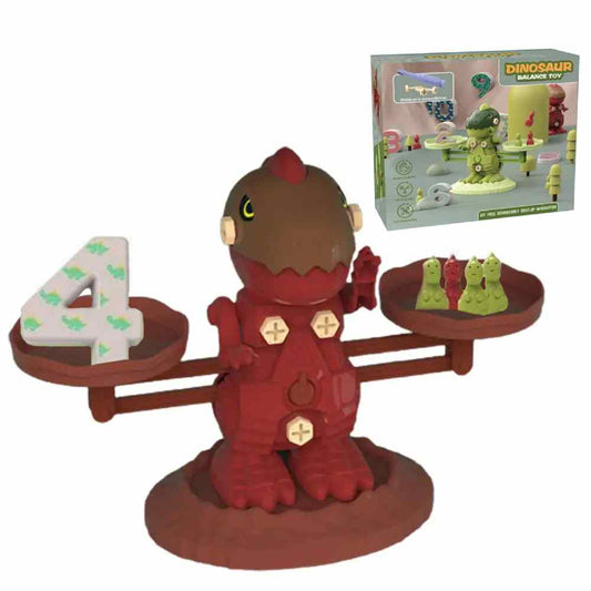 Balance Dinosaure pour l'Apprentissage des Mathématiques - ميزان الديناصور لتعلم الرياضيات